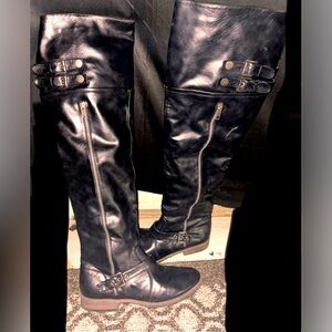 Thigh high boots